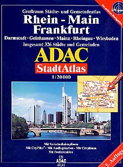 Frankfurt Main Street ATLAS, Germany.