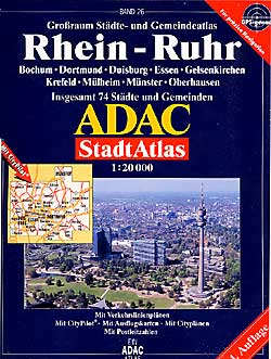 Rhein-Ruhr Street ATLAS, Germany.