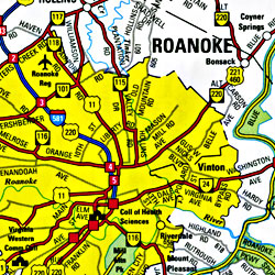 Roanoke, Virginia, America.