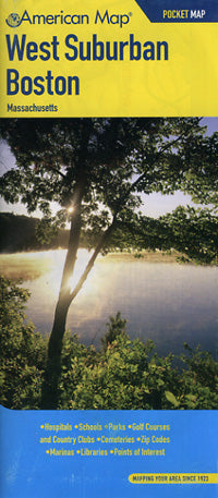 Boston "WESTERN SUBURBAN", Massachusetts, America.