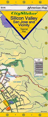 Silicon Valley, San Jose and Vicinity "CitySlicker" California, America.