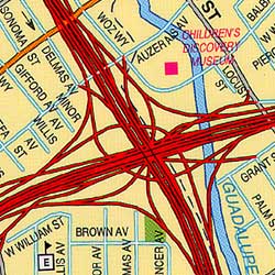 Silicon Valley, San Jose and Vicinity "CitySlicker" California, America.