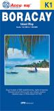 Boracay Island, Tourist Map, Philippines.