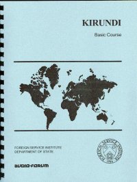 Kirundi Audio CD Language Course.