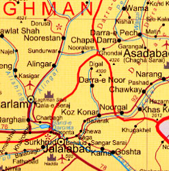 Afghanistan WALL Map.