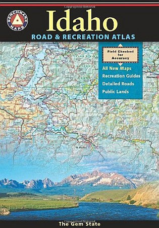 Idaho Road and Recreation Atlas, America.