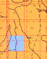 Owyhee County, Road and Outdoor Recreation Map, Idaho, America.