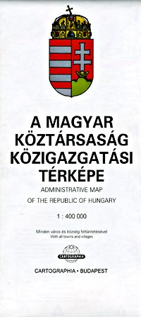 Hungary "Administrative" Map.