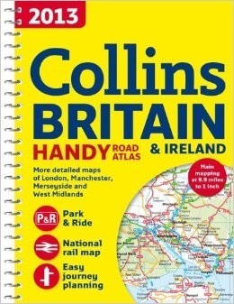 Great Britain Tourist Road ATLAS.