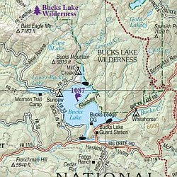 California, Road, Topographic, and Shaded Relief Tourist ATLAS and Gazetteer, America.