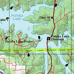 Indiana Road, Topographic, and Shaded Relief Tourist ATLAS and Gazetteer, America.