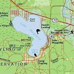 Michigan Road, Topographic, and Shaded Relief ATLAS and Gazetteer, America.