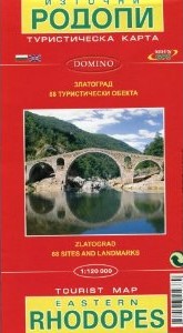 Eastern Rhodopes Map Rhodopes East