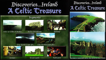 Discoveries Ireland: A Celtic Treasure - Travel Video VHS.