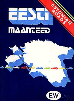 Estonia Tourist Road ATLAS.