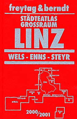 Linz, Wels, Enns, and Steyr Street ATLAS, Austria.