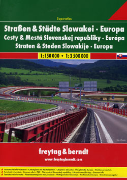 Slovak Republic, Tourist Road ATLAS.