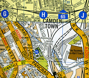 London "Color Edition" Street ATLAS, England, United Kingdom.