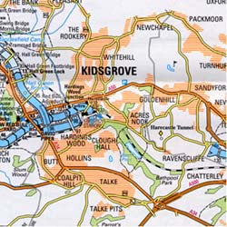 Trent & Mersey Canal Map, No.