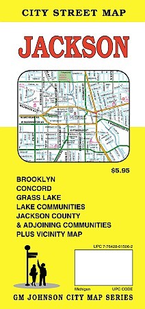 Jackson, Vicksburg, and Natchez city map, Mississippi, America.