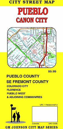 Pueblo & Canon City, Colorado, America.