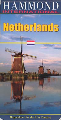 Netherlands Road and Tourist Map.