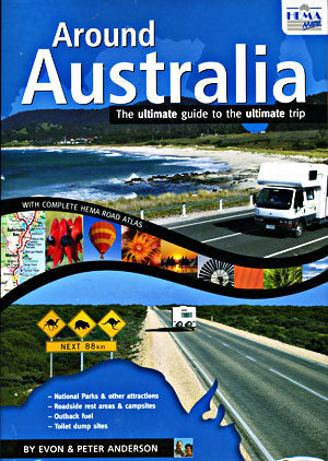 Around Australia Tourist Road ATLAS.