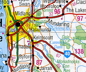 Australia Road and Tourist ATLAS.