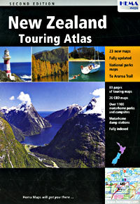 New Zealand "TOURING" Road ATLAS.