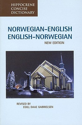 Norwegian-English, English-Norwegian language, Concise Dictionary.