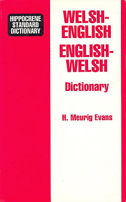 Welsh-English, English-Welsh, Standard Dictionary.