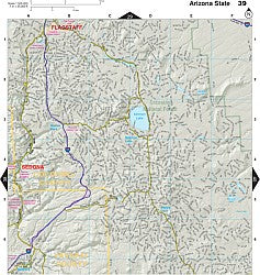 Arizona Road ATLAS, America.