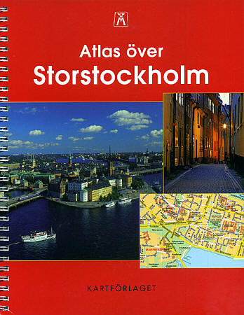 STOCKHOLM Street ATLAS, Sweden.