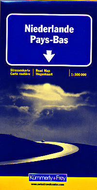 Netherlands Road and Tourist Map.