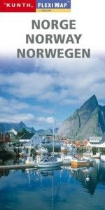 Norway "Flexi Magnum" Road and Tourist Map.