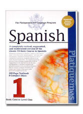 "Platiquemos" (Let's Speak) Programmatic Spanish Language, Audio CD Course, Volumes 1 & 2.