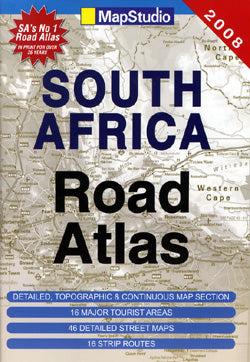 South Africa, Tourist Road ATLAS.