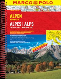 Alps "Spiral" Road and Tourist ATLAS.