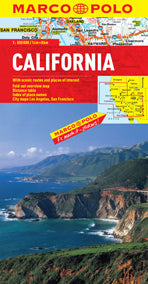 California Road and Tourist Map. Marco Polo edition.