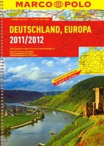 Germany "Spiral" Tourist Road ATLAS.