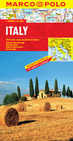 Italy Road and Tourist Map. Marco Polo edition.