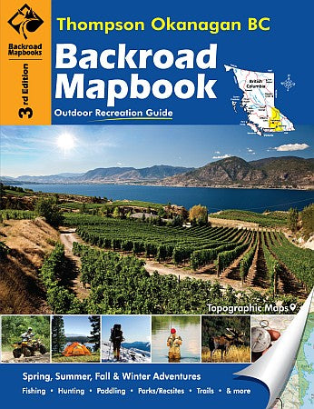 Thompson and Okanagan Road and Recreation ATLAS, British Columbia, Canada.