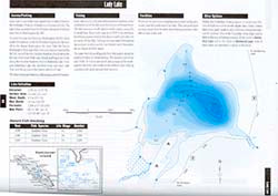 Vancouver Island, South, "Fishing" Road and Recreation ATLAS, British Columbia, Canada.