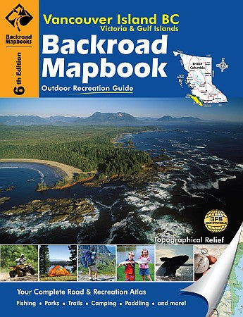 Vancouver Island Road and Recreation ATLAS, British Columbia, Canada.