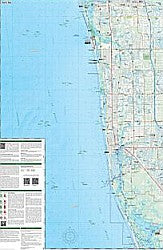 Fort Myers Beach Naples Trail Road and Recreation Map.