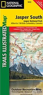 Jasper North Trail Road and Recreation Map.