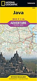 Java Adventure Road Map, Indonesia.