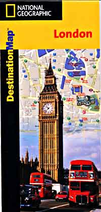 LONDON "Destination" map England, United Kingdom.