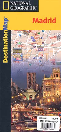 MADRID "Destination Map", Spain.