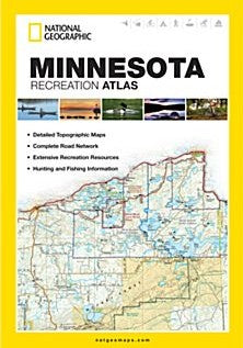 Minnesota Recreation Road and Tourist ATLAS, America.